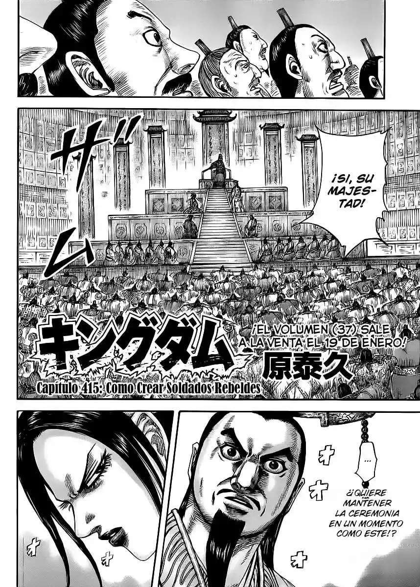 Kingdom — Capítulo 415 — Página 3