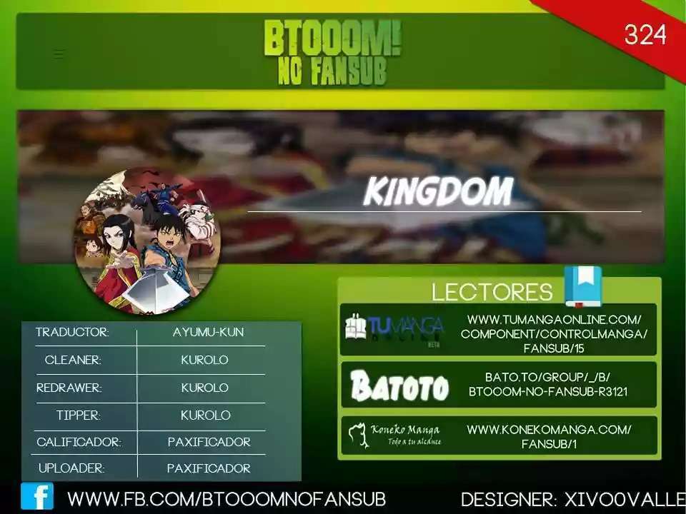 Kingdom — Capítulo 324 — Página 1