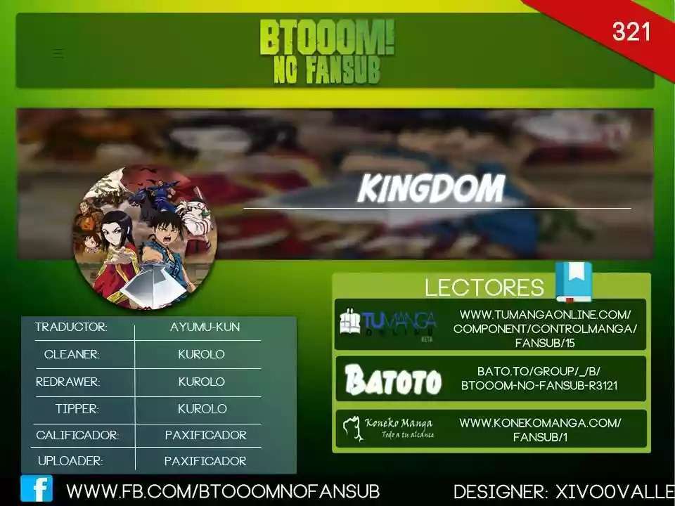 Kingdom — Capítulo 321 — Página 1