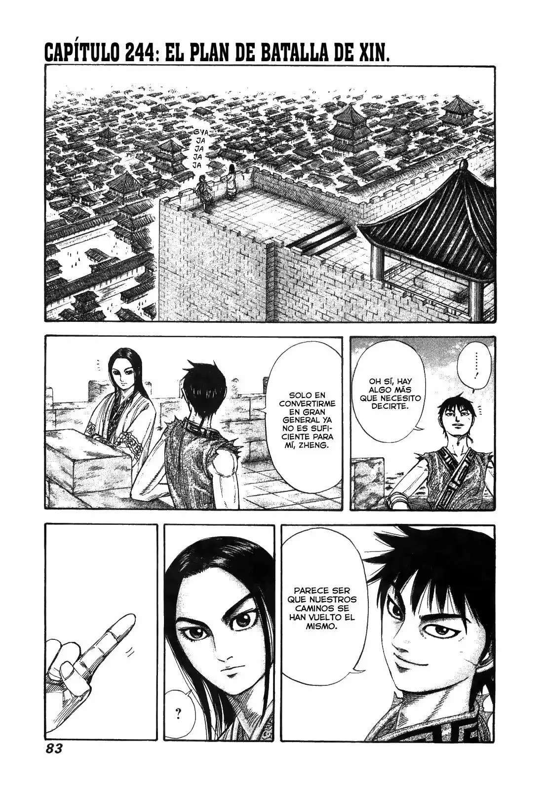 Kingdom — Capítulo 244 — Página 1
