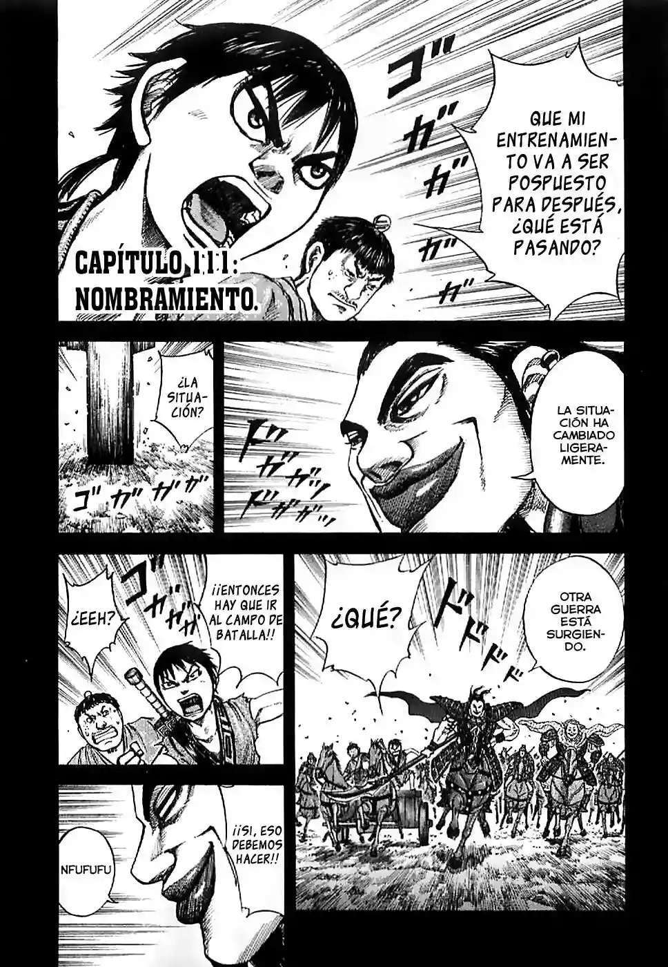 Kingdom — Capítulo 111 — Página 1