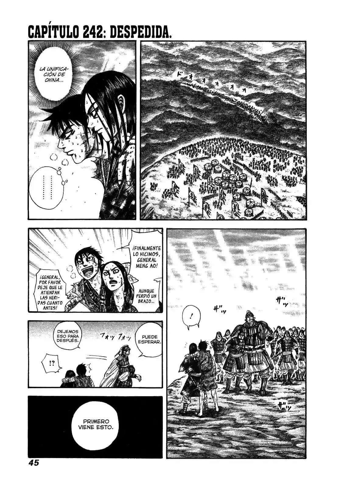 Kingdom — Capítulo 242 — Página 1